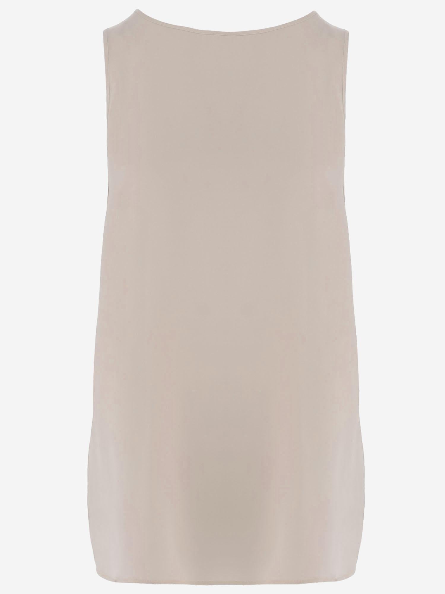 TOP IN SETA STRETCH 26284002 45 ALLUDE 