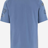 T-SHIRT IN COTONE CON STAMPA FY0936 AV0EF0U6K FENDI 