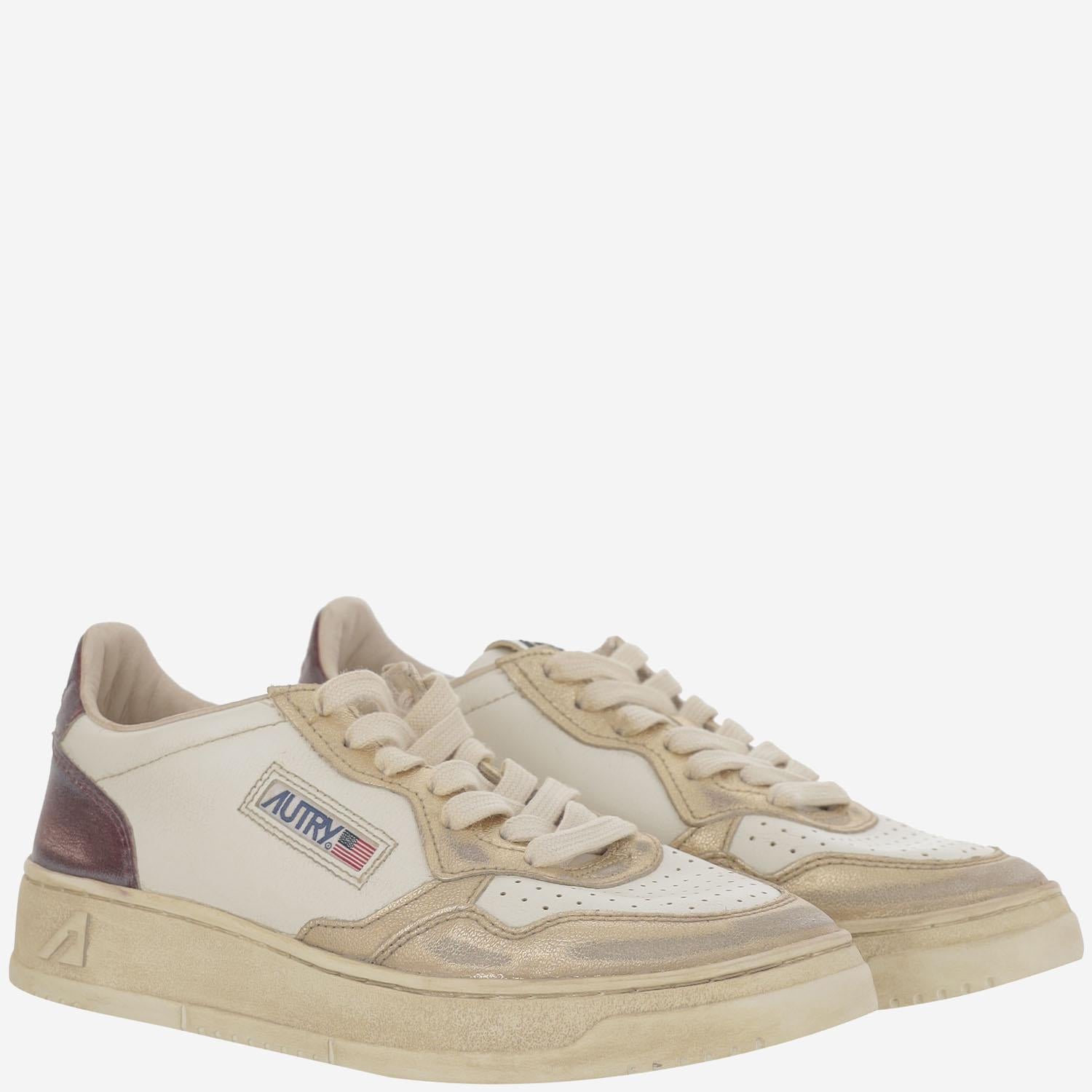 SNEAKERS LOW MEDALIST SUPER VINTAGE AVLWMT04 PLATINUMVIOLET AUTRY 