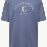 T-SHIRT IN COTONE CON LOGO 8C00013 89BAL76G MONCLER 