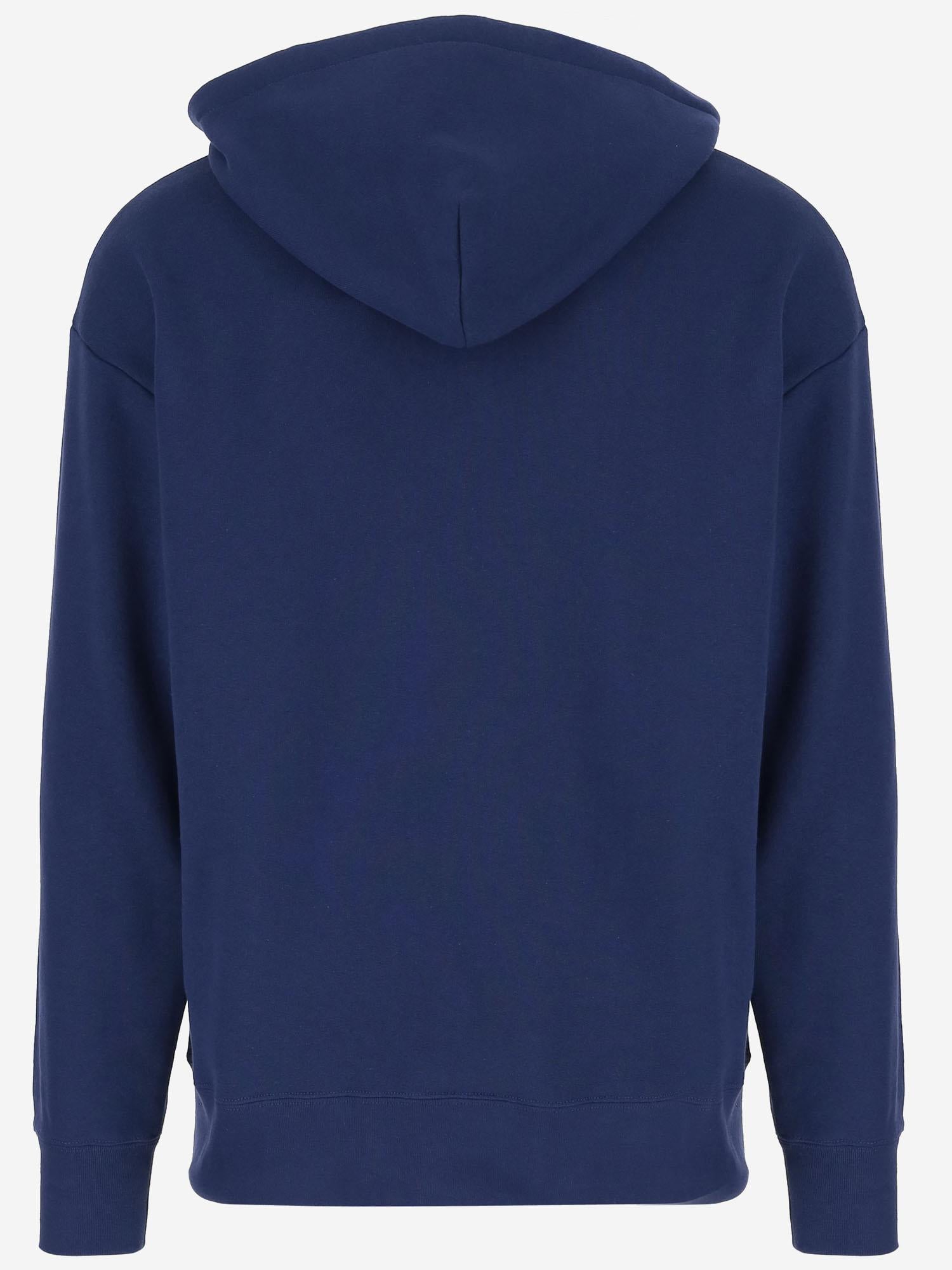 FELPA VLOGO SIGNATURE IN COTONE 6V3MF28NAQU B01 VALENTINO 