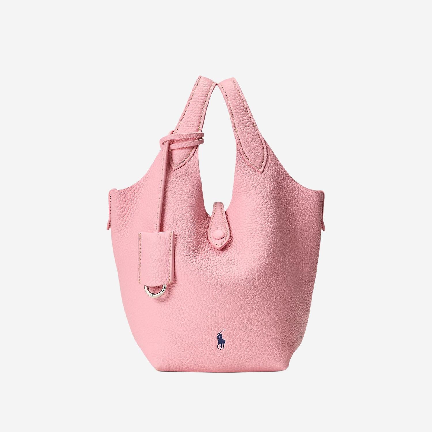 Tote Polo Play piccola in pelle martellata 428944657 003 POLO RALPH LAUREN 