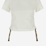 T-SHIRT FESTIVAL IN COTONE 8109184 CHALK BURBERRY 
