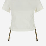 T-SHIRT FESTIVAL IN COTONE 8109184 CHALK BURBERRY 