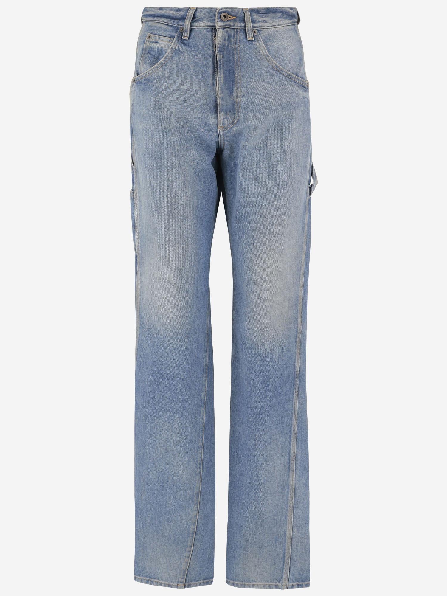 JEANS IN DENIM DI COTONE S51LA0182 S30561987 MAISON MARGIELA 