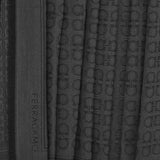 FOULARD IN LANA E SETA 520144 001ANTRACITE SALVATORE FERRAGAMO 