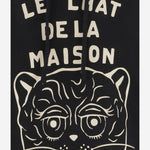 FELPA IN COTONE STAMPATO CHAT DE LA MAISON 7V3MF28N B339RA VALENTINO 