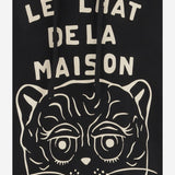 FELPA IN COTONE STAMPATO CHAT DE LA MAISON 7V3MF28N B339RA VALENTINO 