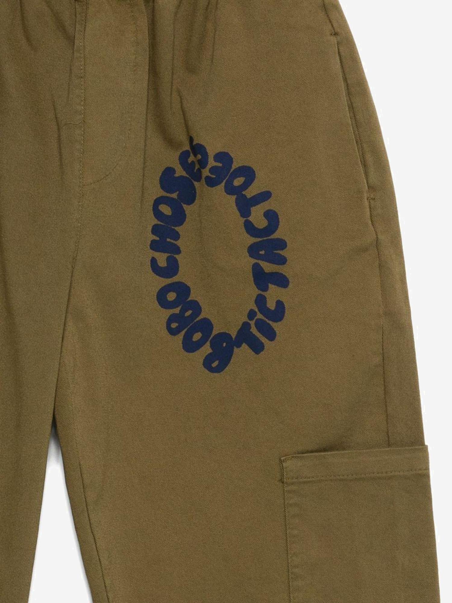 PANTALONI IN COTONE STRETCH B225AC077  BOBO CHOSES KIDS 