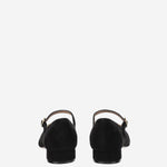 BALLERINE IN PELLE SCAMOSCIATA MARRY2 001NERONEROAMARETTI SALVATORE FERRAGAMO 