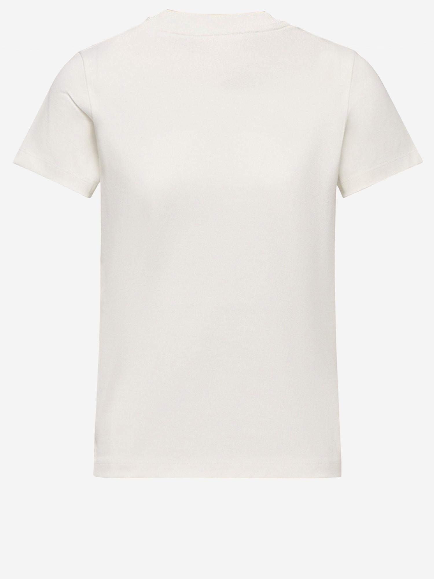 T-SHIRT IN COTONE CON LOGO RICAMATO 8C00051 89AUG034 MONCLER 