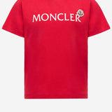 T-SHIRT IN COTONE CON LOGO 8C0001089AFV 455 MONCLER ENFANTS 