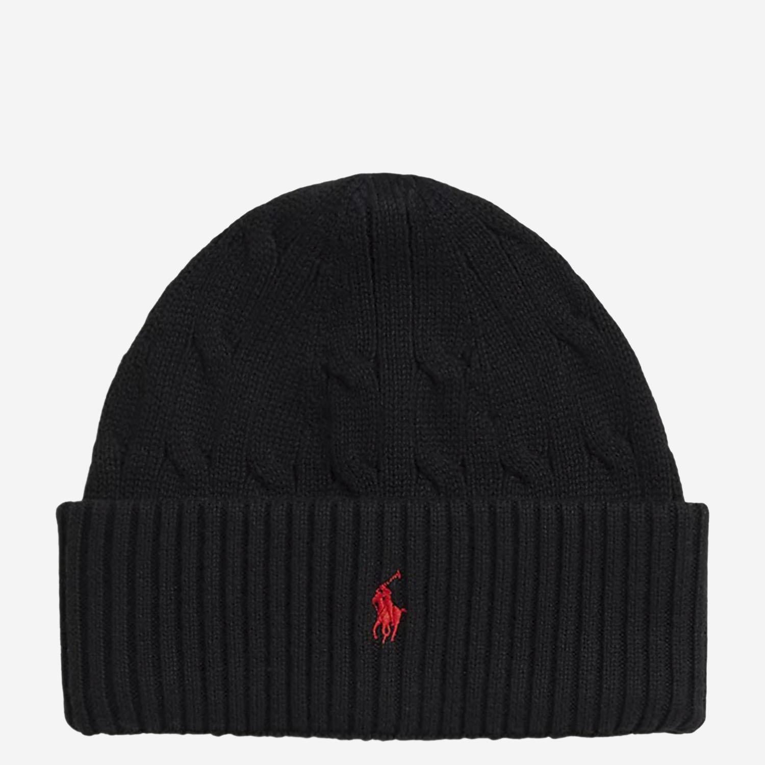 BEANIE IN LANA CON LOGO 323980663 003 POLO RALPH LAUREN KIDS 