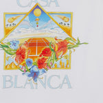 T-SHIRT IN COTONE CON STAMPA MSS26JTS001 13 CASABLANCA 