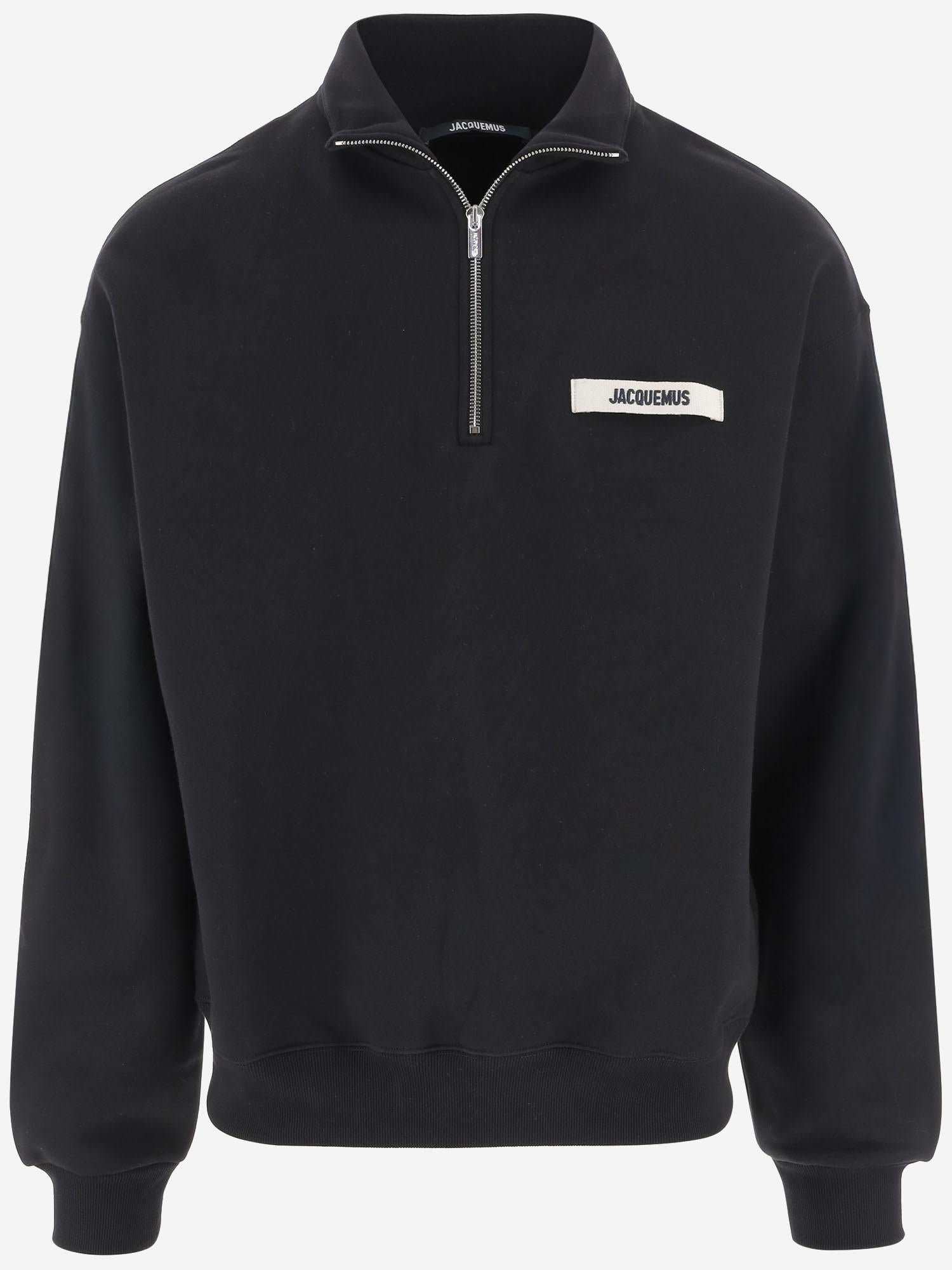 FELPA LA CROISIÈRE IN COTONE SSM00313AJ00174 990 JACQUEMUS 