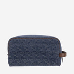 Pochette in cotone con motivo FF 7N0141 AUGOF1SCG FENDI 