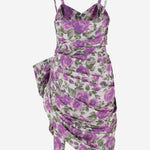 ABITO MIDI IN POPELINE DI COTONE CON MOTIVO A FIORI CH26UR125316 91O CHLOE 