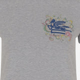 T-SHIRT IN COTONE CON PEGASO E MONOGRAM WRMA0006 AK788S8290 ETRO 