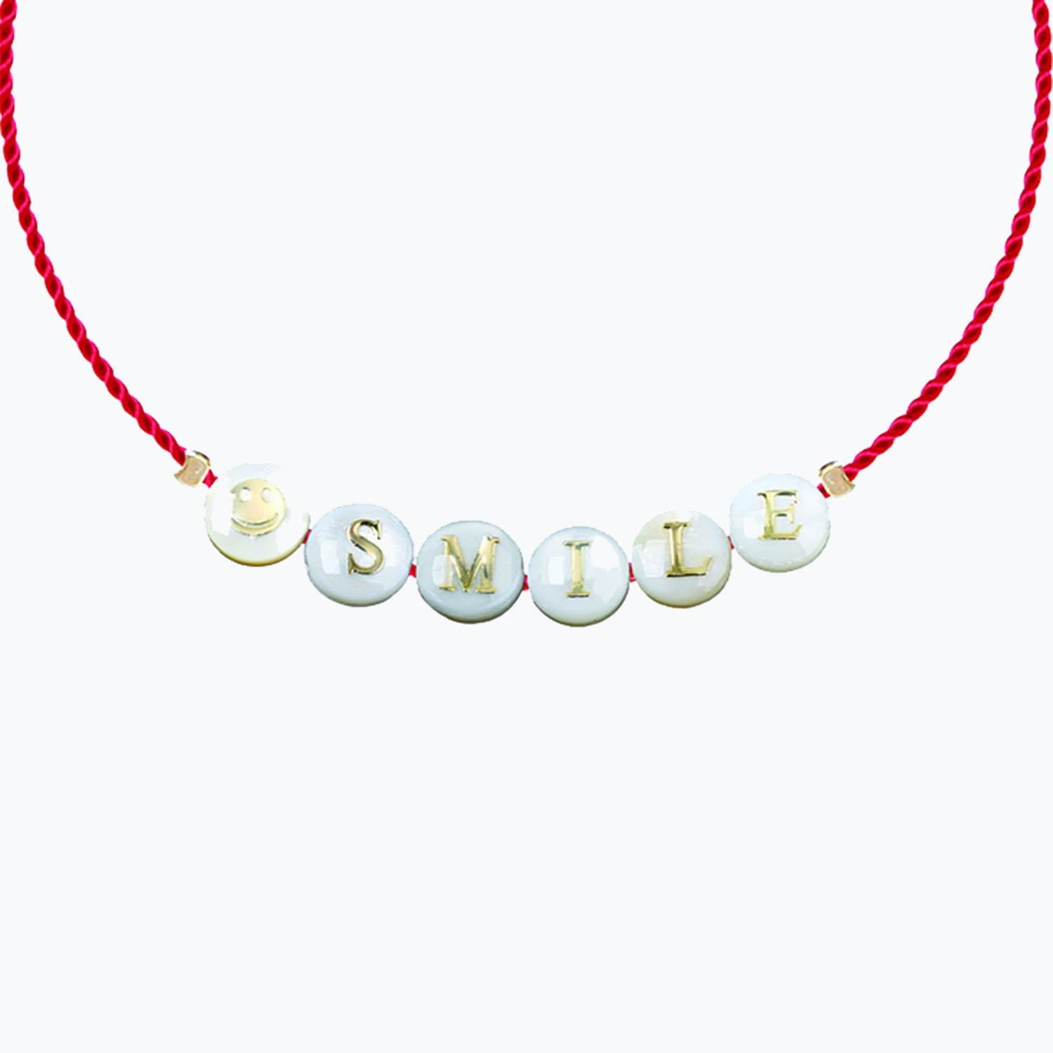 BRACCIALE SHELL CON PERLE IN VETRO SHELLSMILE  SORBET ISLAND 