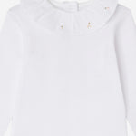 BODY IN COTONE CON LOGO PEXUNKN0701 101 BONPOINT KIDS 