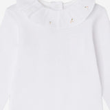 BODY IN COTONE CON LOGO PEXUNKN0701 101 BONPOINT KIDS 