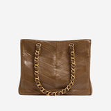 BORSA LASEIN IN PELLE CON MOTIVO CHEVRON 8W2B0T12 PSNBGQ VALENTINO GARAVANI 