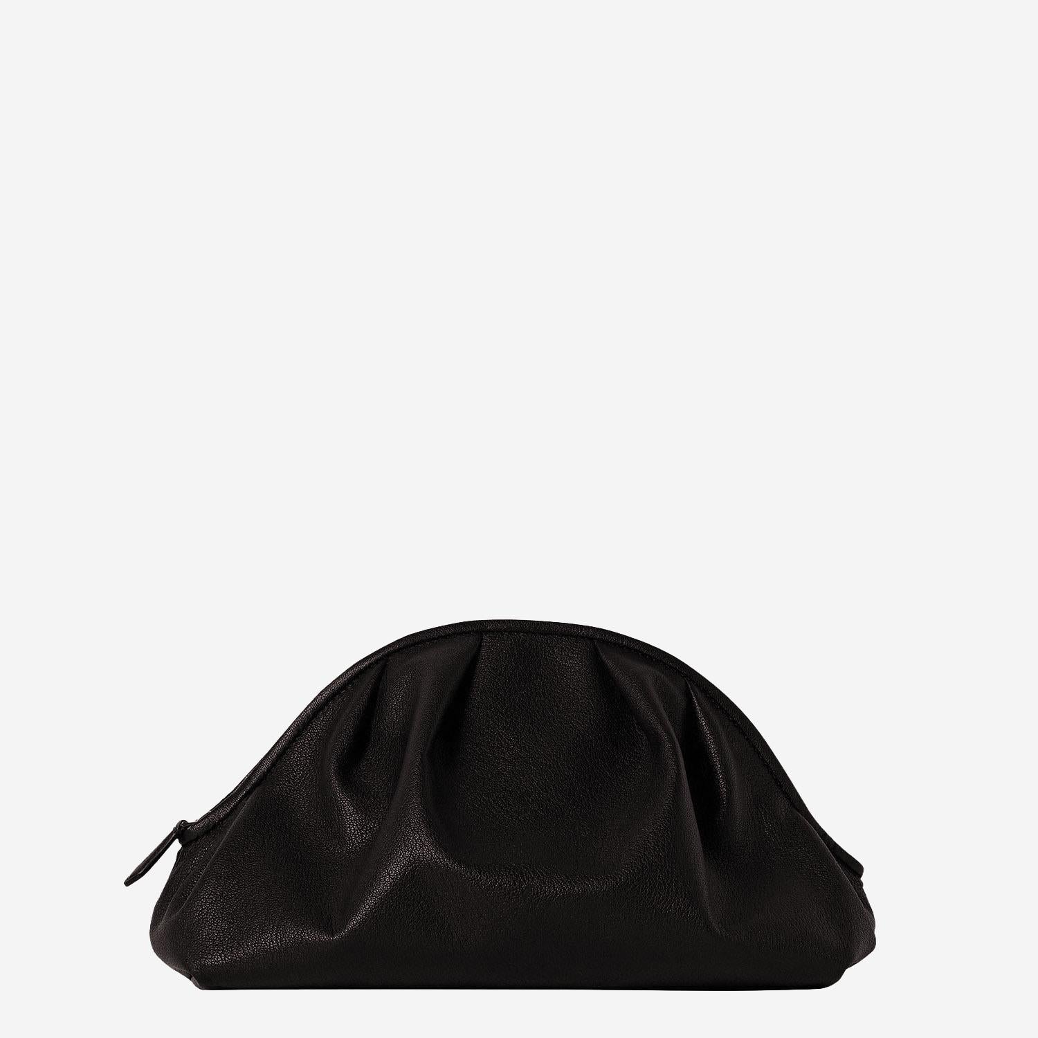 POCHETTE CHARLOTTE IN PELLE W2134L682 DARKG THE ROW 