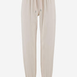 PANTALONI VALENTINA JOGGERS IN SETA E VISCOSA S25302 0102 SASUPHI 