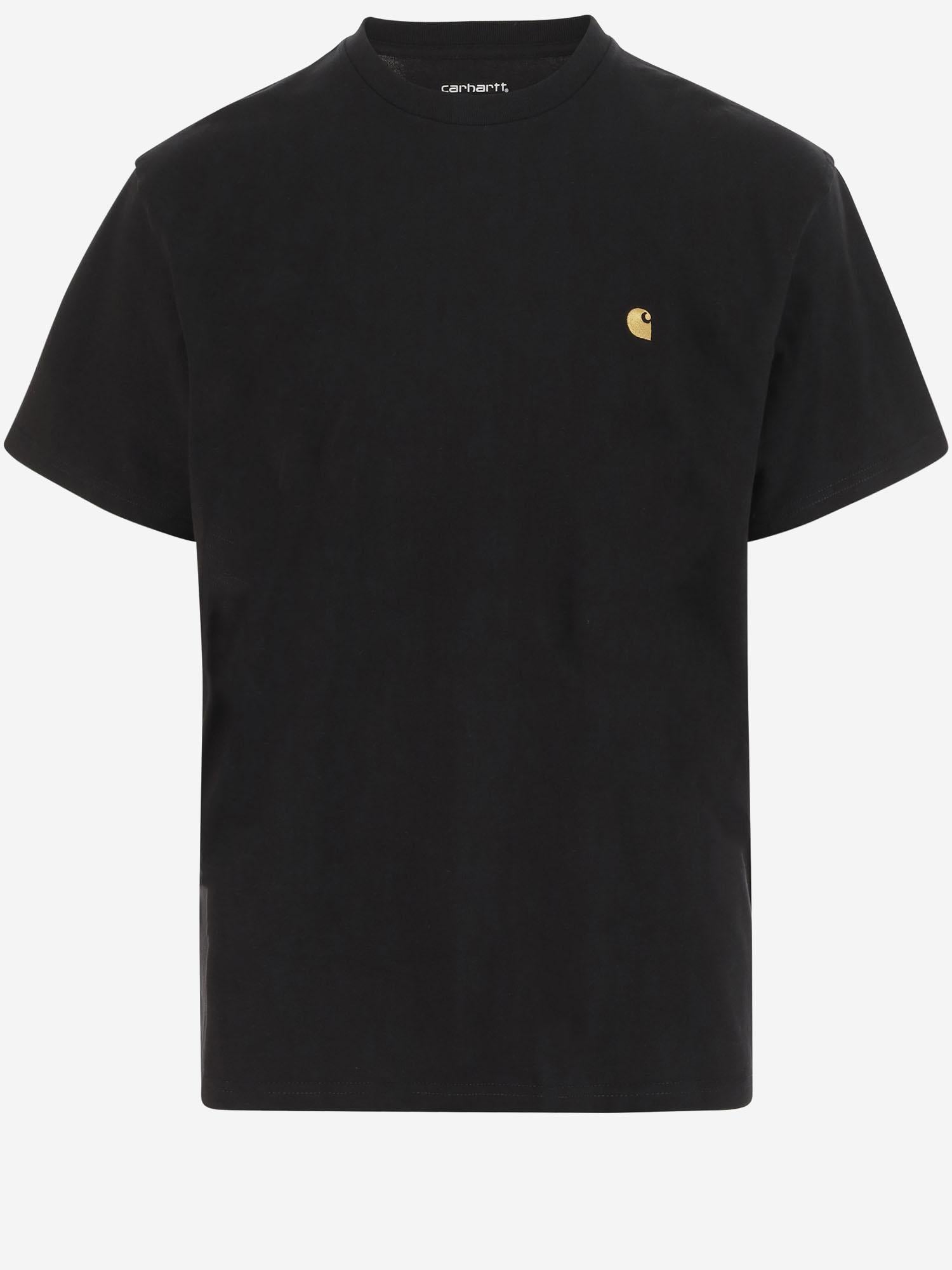 T-SHIRT IN COTONE CON LOGO I026391 00FXX CARHARTT WIP 