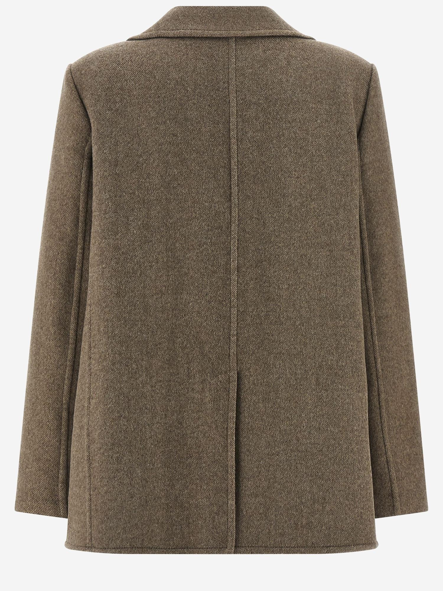 CAPPOTTO IN MISTO LANA 176371 096 TORY BURCH 