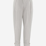 PANTALONI DIANA IN COTONE WTR47 FAC780001 DARKPARK 