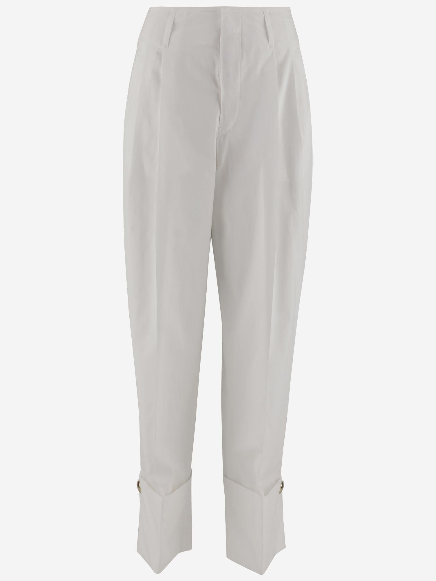 PANTALONI DIANA IN COTONE WTR47 FAC780001 DARKPARK 