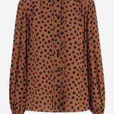 Camicia di seta a pois 8B0AB8E2 A62U46 VALENTINO 