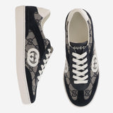 SNEAKERS IN TESSUTO GG E PELLE 812674 AAE2T4056 GUCCI KIDS 