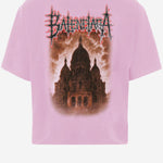 T-SHIRT IN COTONE CON STAMPA 850990 TUVE45701 BALENCIAGA 