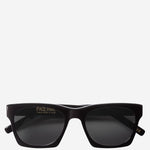 OCCHIALI DA SOLE CON LOGO NUMERO0 ALLBLACK FACE HIDE 