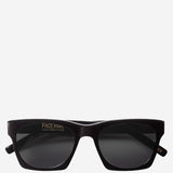 OCCHIALI DA SOLE CON LOGO NUMERO0 ALLBLACK FACE HIDE 