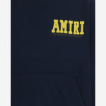 FELPA IN COTONE CON STAMPA E LOGO AKJYHD 1023Midnight Blue AMIRI KIDS 
