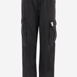 PANTALONI IN COTONE CON LOGO 56WORKDENIMPANTAURELIO BLACKDENIM APRES SURF 