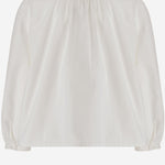 Camicia con colletto a balze W05GBLW00029 002 BONPOINT KIDS 