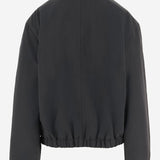 GIACCA BLOUSON ADC IN NYLON CON ZIP HJK831PA0035 020 AMI 