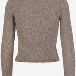 PULLOVER IN VISCOSA CON PAILLETTES 813115 T71962182 BALENCIAGA 