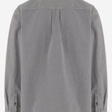 Camicia in cotone con patch logo I036495 3OK06 CARHARTT WIP 