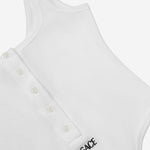 BODY IN COTONE STRETCH CON LOGO 1019688 1A095511W010 VERSACE 