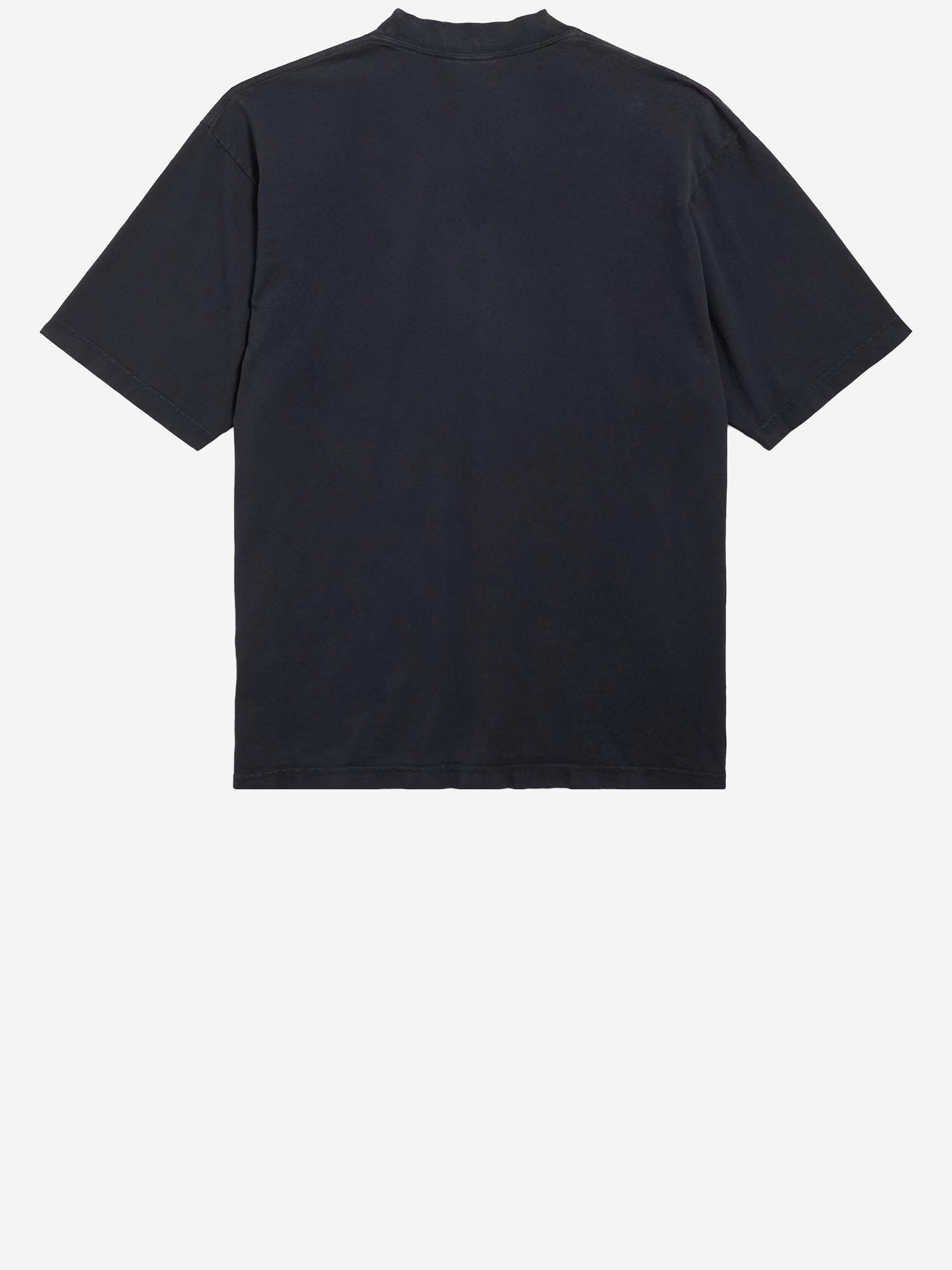 T-SHIRT IN COTONE STAMPA LOGO 764235 TTVM76552 BALENCIAGA 