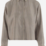 Camicia crop in  twill di seta BRAMA 002 MAX MARA 