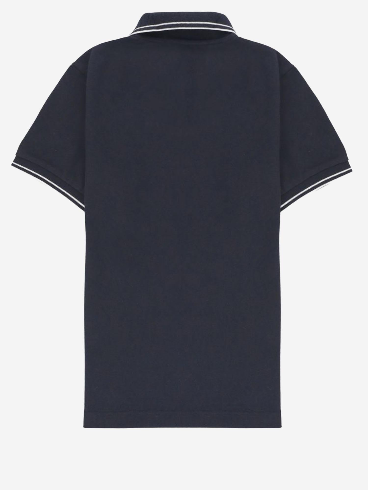 POLO IN COTONE STRETCH CON LOGO 2200001 S0018V0020 STONE ISLAND KIDS 