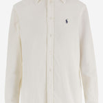 CAMICIA IN VELLUTO DI COTONE CON LOGO 211A93203 005 POLO RALPH LAUREN 