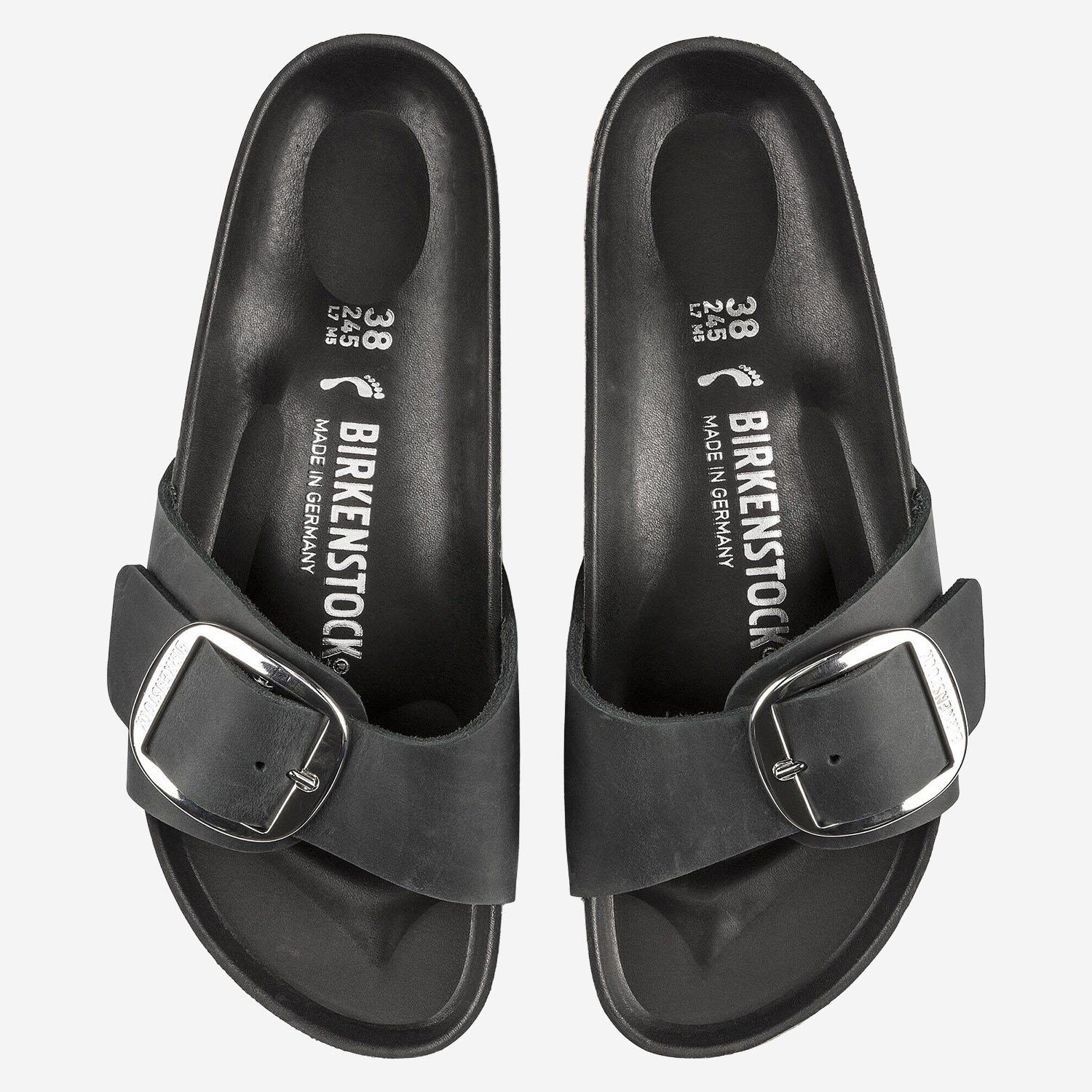 SANDALI MADRID BIG BUCKLE 1006523 BLACK BIRKENSTOCK 
