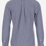 CAMICIA IN COTONE STRETCH CON MOTIVO A QUADRI 710929347 019 POLO RALPH LAUREN 